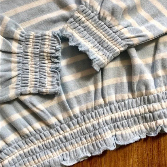 NWT Levi’s Cropped Smocked Sweater Large $60.00 - Picture 10 of 12